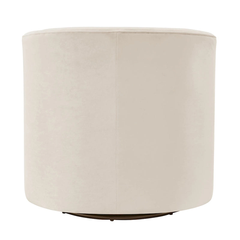 Walsh Fabric Swivel Barrel Chair