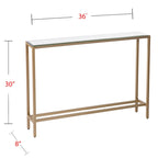 SEI Furniture Ham Narrow Console Table