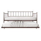 CraftPorch Minimalist Twin Size Metal Daybed with Trundle