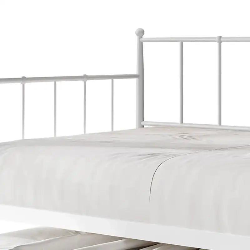 CraftPorch Minimalist Twin Size Metal Daybed with Trundle