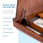 LapGear Schoolhouse Lap Desk with storage