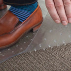 D&W PVC Studded Office Chair Mat for Standard Carpet Pile