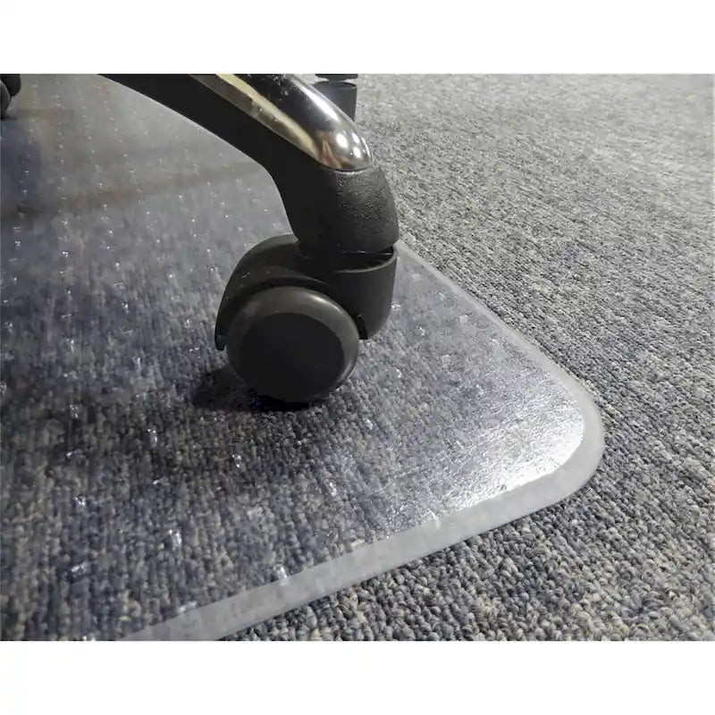 D&W PVC Studded Office Chair Mat for Standard Carpet Pile