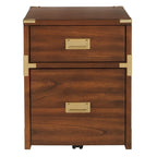 OSP Home Furnishings Wellington 2 Drawer File Cabinet