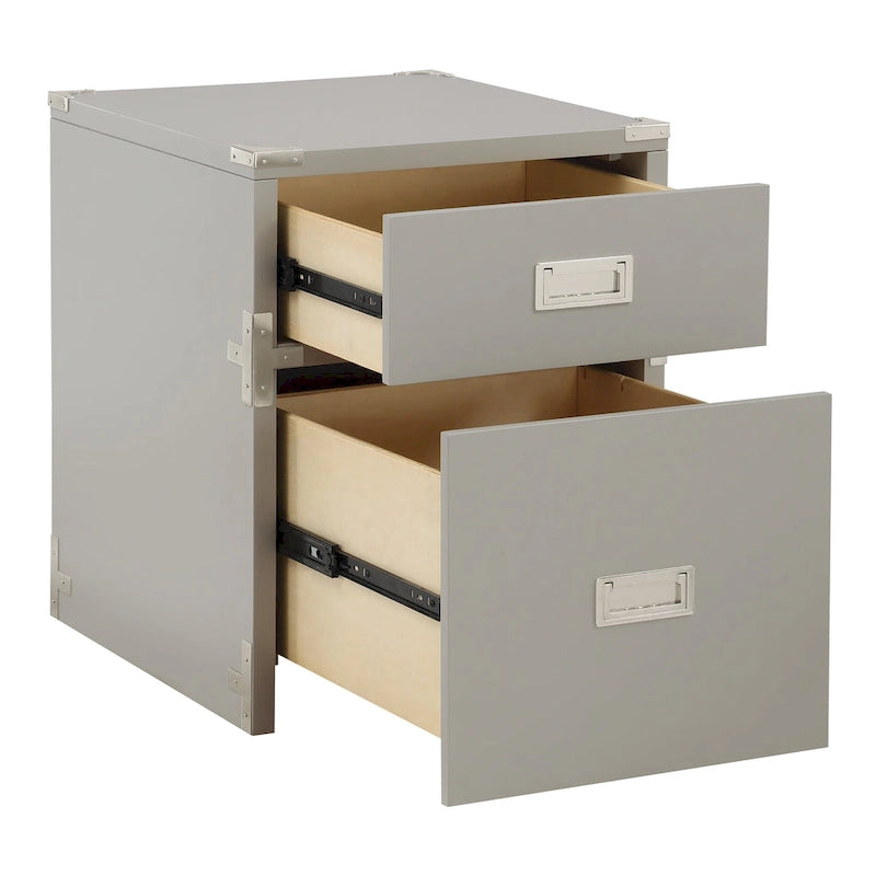 OSP Home Furnishings Wellington 2 Drawer File Cabinet