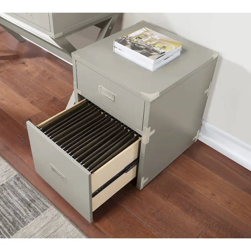 OSP Home Furnishings Wellington 2 Drawer File Cabinet