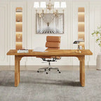 Modern Office Executive Desk, 70.9 Large Computer Desk Conference Table for Meeting