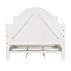 Magnolia Manor Upholstered Bed, Dresser and Mirror, and Nightstand Set