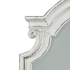 Magnolia Manor Upholstered Bed, Dresser and Mirror, and Nightstand Set