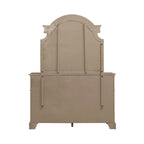Magnolia Manor Upholstered Bed, Dresser and Mirror, and Nightstand Set