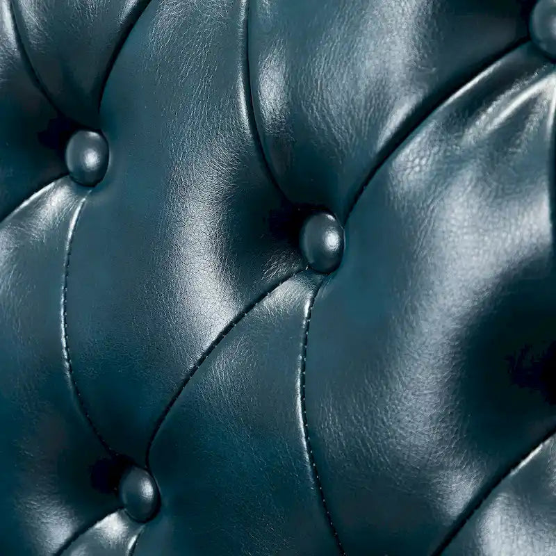 Maximiliano Modern Swivel Executive Chair with Tufted Back by HULALA HOME