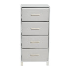 Household Essentials Dresser Tower Chest with 4 Storage Drawers