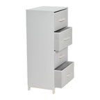 Household Essentials Dresser Tower Chest with 4 Storage Drawers