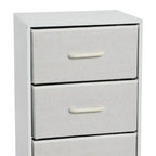 Household Essentials Dresser Tower Chest with 4 Storage Drawers