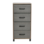 Household Essentials Dresser Tower Chest with 4 Storage Drawers