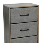 Household Essentials Dresser Tower Chest with 4 Storage Drawers