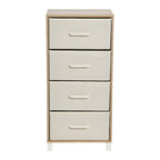 Household Essentials Dresser Tower Chest with 4 Storage Drawers