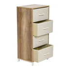 Household Essentials Dresser Tower Chest with 4 Storage Drawers