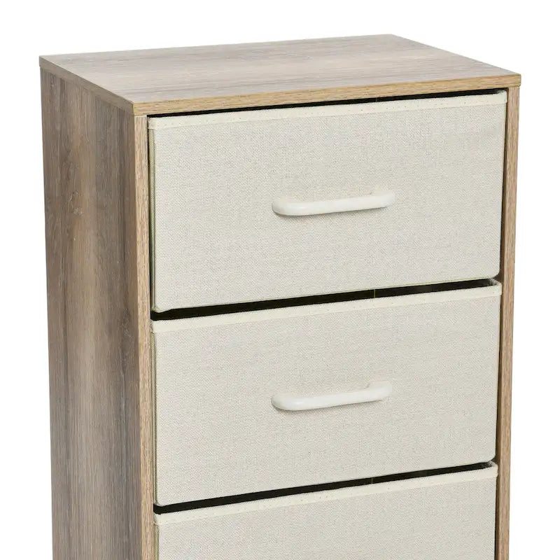Household Essentials Dresser Tower Chest with 4 Storage Drawers