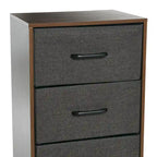 Household Essentials Dresser Tower Chest with 4 Storage Drawers