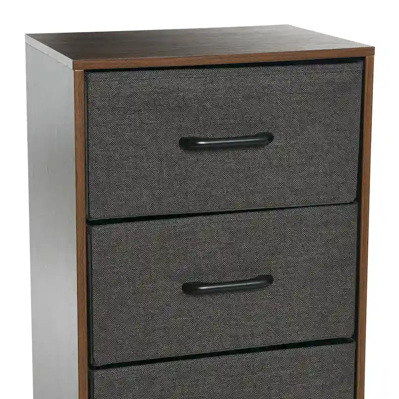 Household Essentials Dresser Tower Chest with 4 Storage Drawers