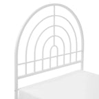 Walker Edison Modern Metal Arch Twin Bed Frame