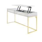 Bird Modern 57-inch Metal Lift-top Standing Desk by Furniture of America