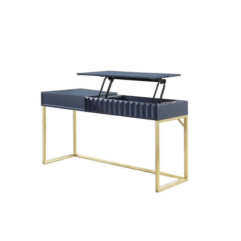 Bird Modern 57-inch Metal Lift-top Standing Desk by Furniture of America