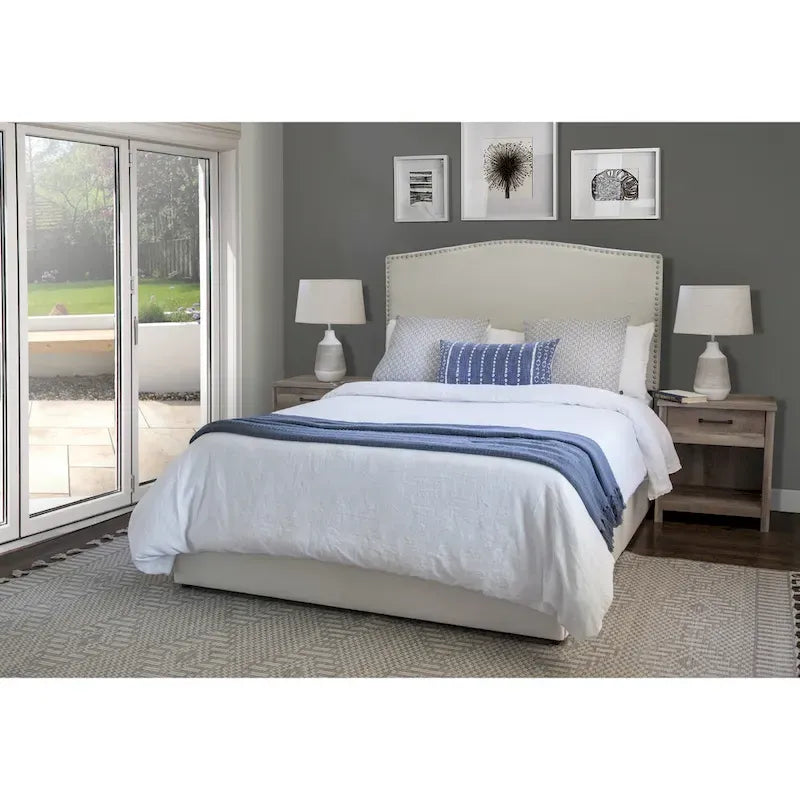 Newbury Mammoth Upholstered Platform 2 Drawer Storage Bed