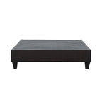 Carter Dark Grey 14 in. Platform Bed Frame Mattress Foundation