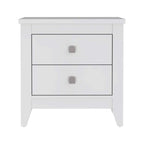 Amara Nightstand with 2 Drawers and 4 Legs