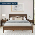 Plank and Beam King Size Bed