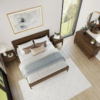 Plank and Beam King Size Bed
