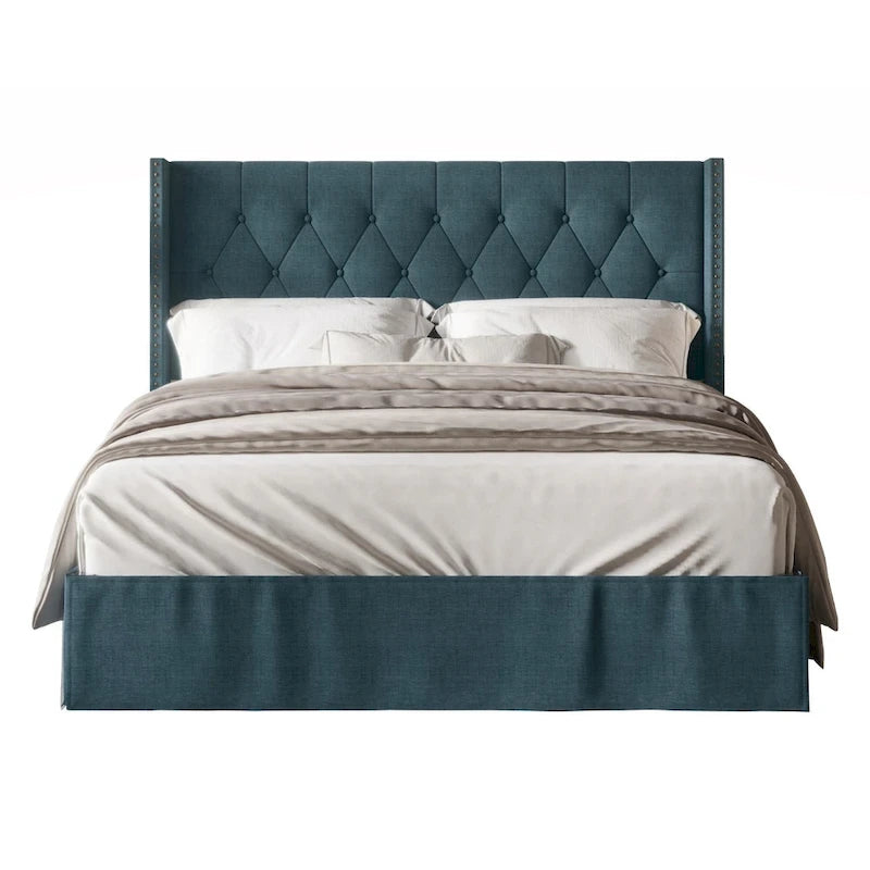Billy Tufted Upholstered Platform Bed