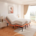 ESHINE Adjustable Bed Frame - 14 inch Hybrid Memory Foam Mattress 2000 Series