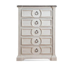 Bristow Antique White 6-piece King Bedroom Set