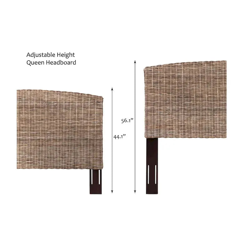 Cardiff Rattan Adjustable Headboard