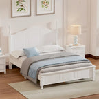 Full Size Wood Platform Bed Frame
