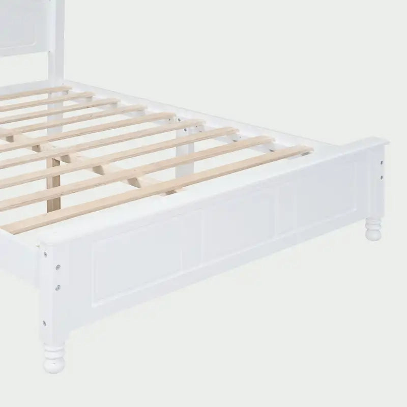 Full Size Wood Platform Bed Frame
