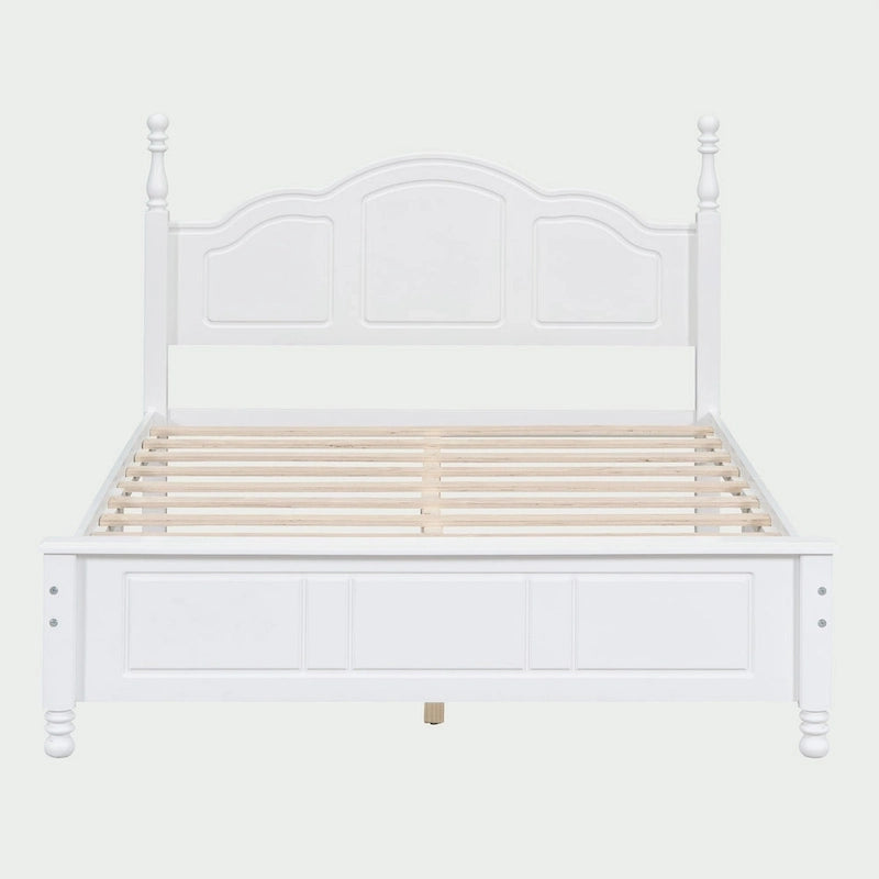 Full Size Wood Platform Bed Frame
