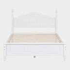 Full Size Wood Platform Bed Frame