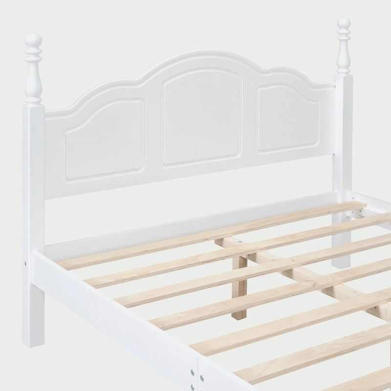 Full Size Wood Platform Bed Frame