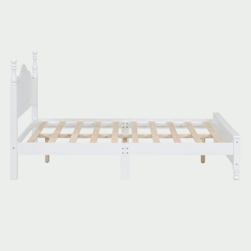 Full Size Wood Platform Bed Frame