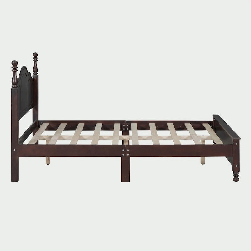 Full Size Wood Platform Bed Frame