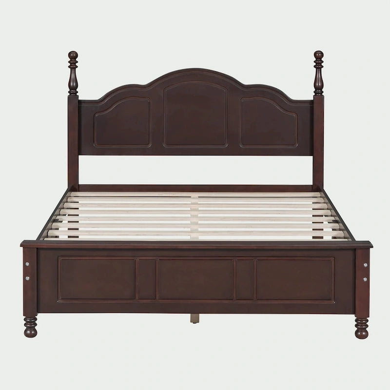 Full Size Wood Platform Bed Frame