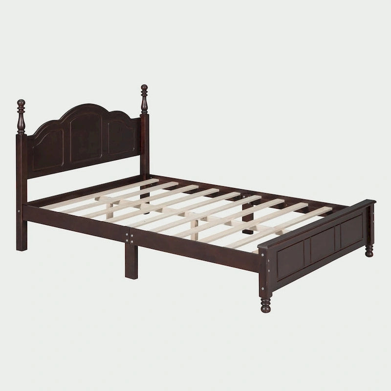 Full Size Wood Platform Bed Frame