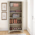 Bush Furniture Salinas Tall Storage Cabinet with Doors
