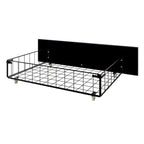 CraftPorch Elegant Chrome Nailhead Wingback Upholstered Bed with Drawers