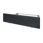 CraftPorch Elegant Chrome Nailhead Wingback Upholstered Bed with Drawers