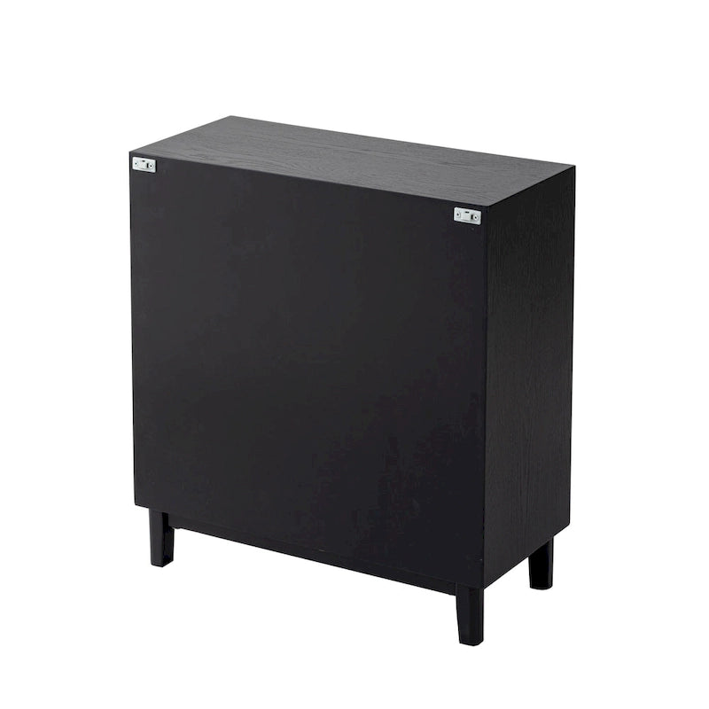 COZAYH Contemporary Mirror Front Nightstand